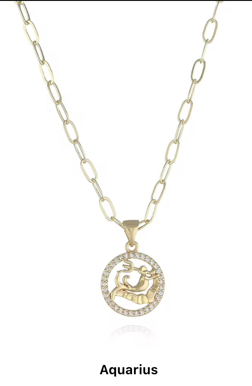 Birth Month Choker Necklace
