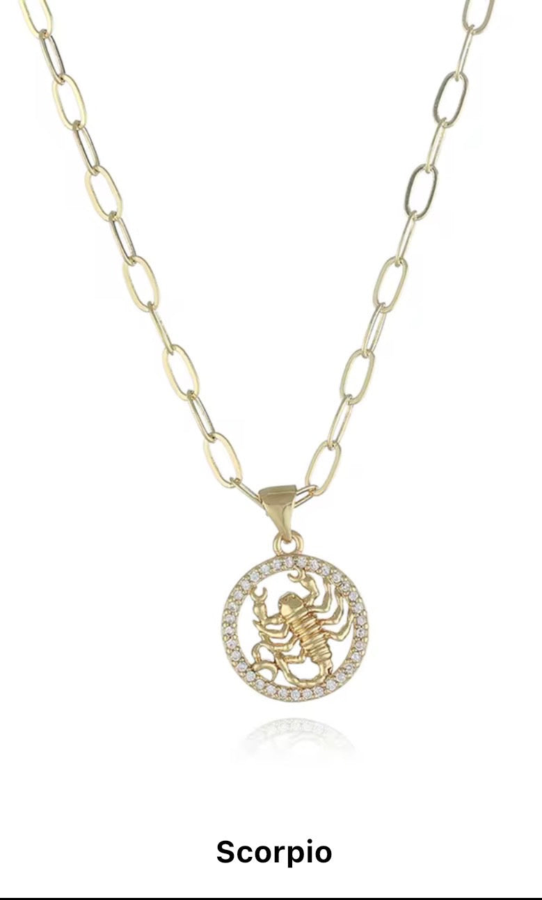 Birth Month Choker Necklace