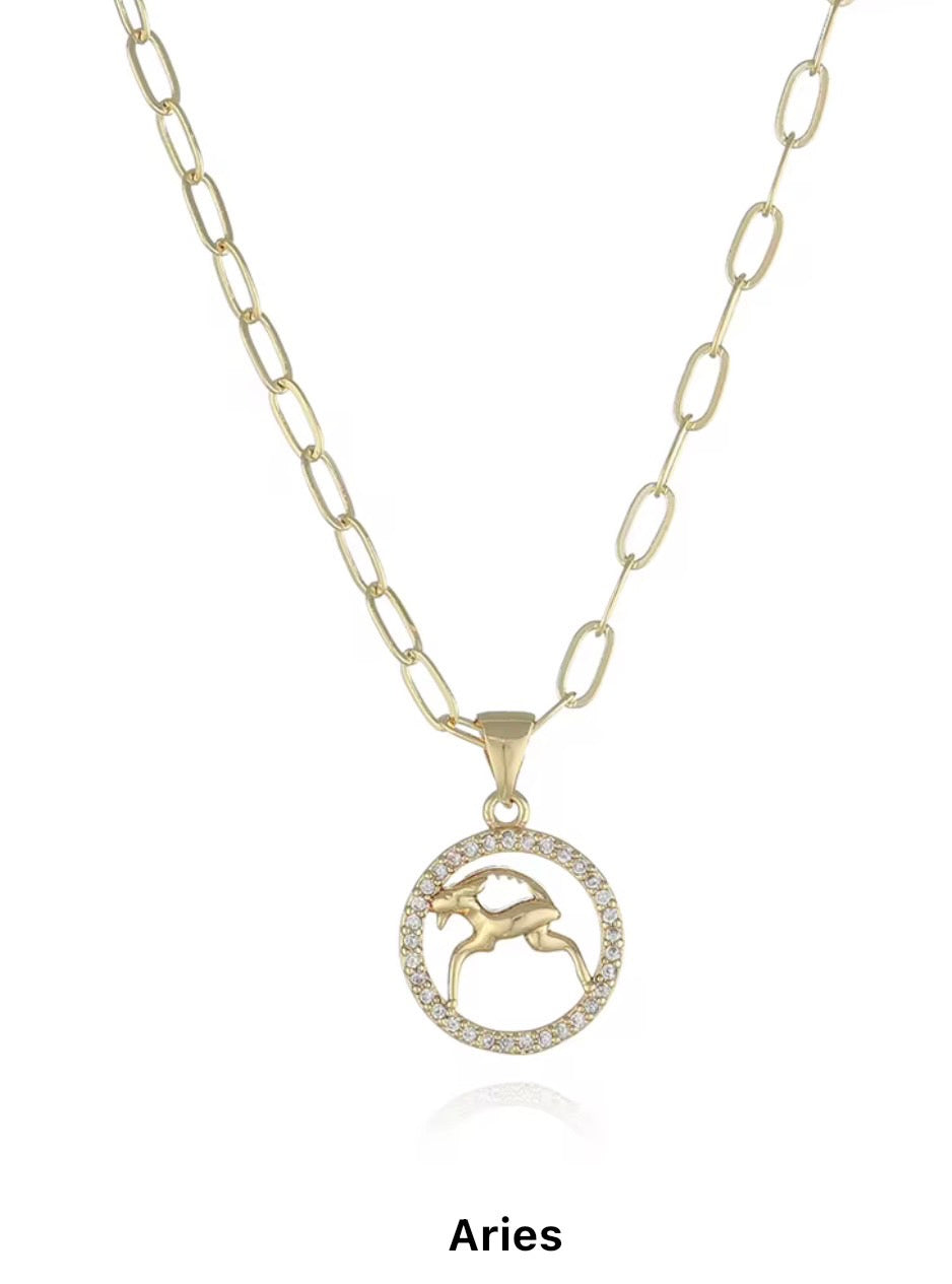 Birth Month Choker Necklace
