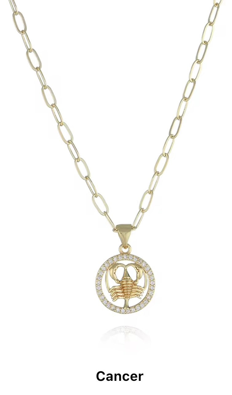 Birth Month Choker Necklace