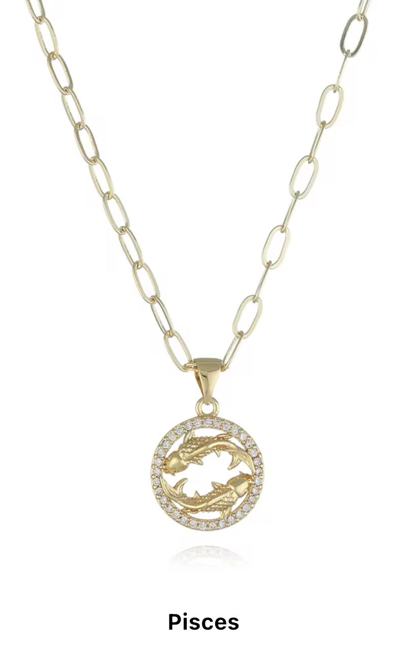 Birth Month Choker Necklace