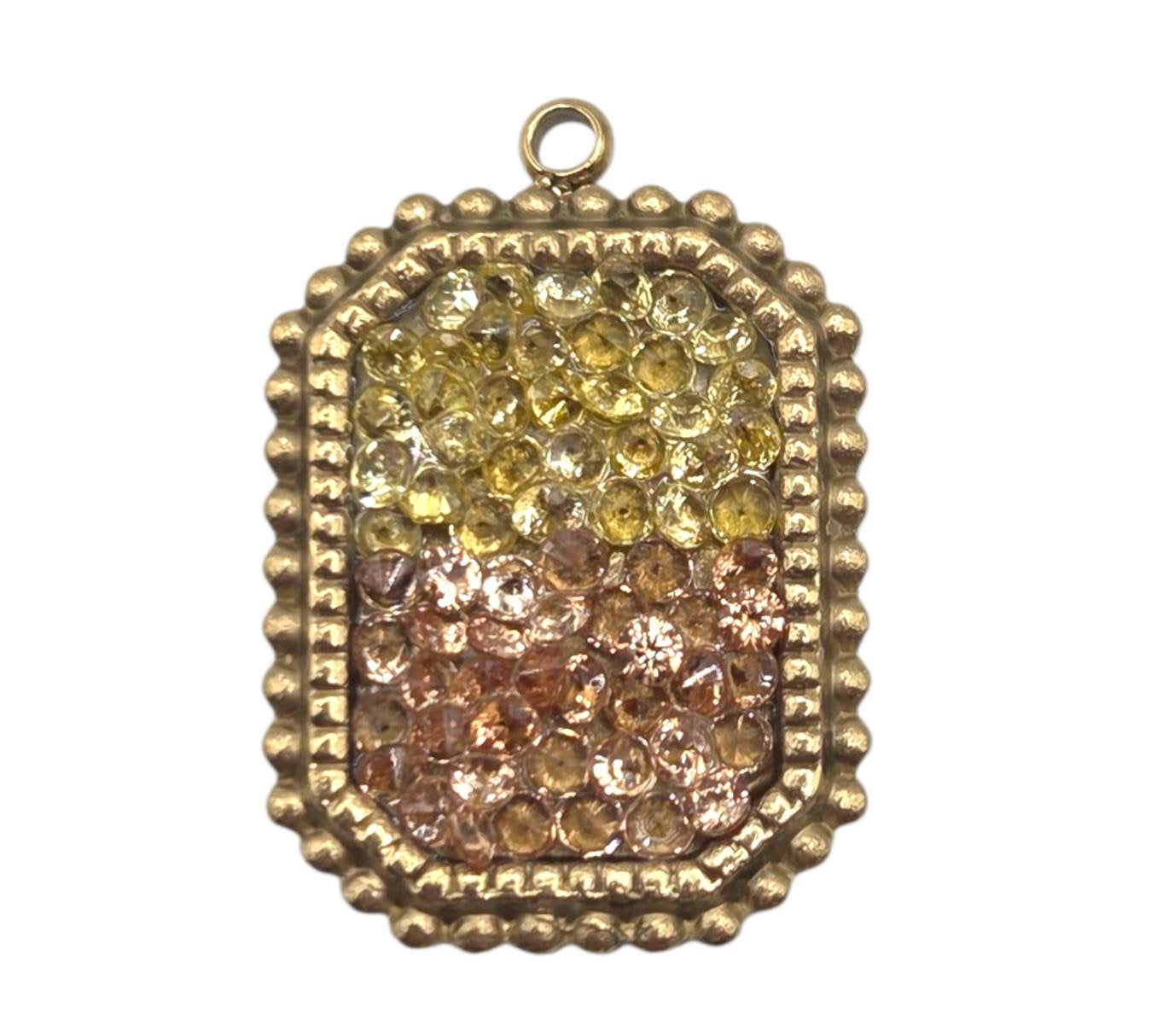 Golden Sunset Pendant