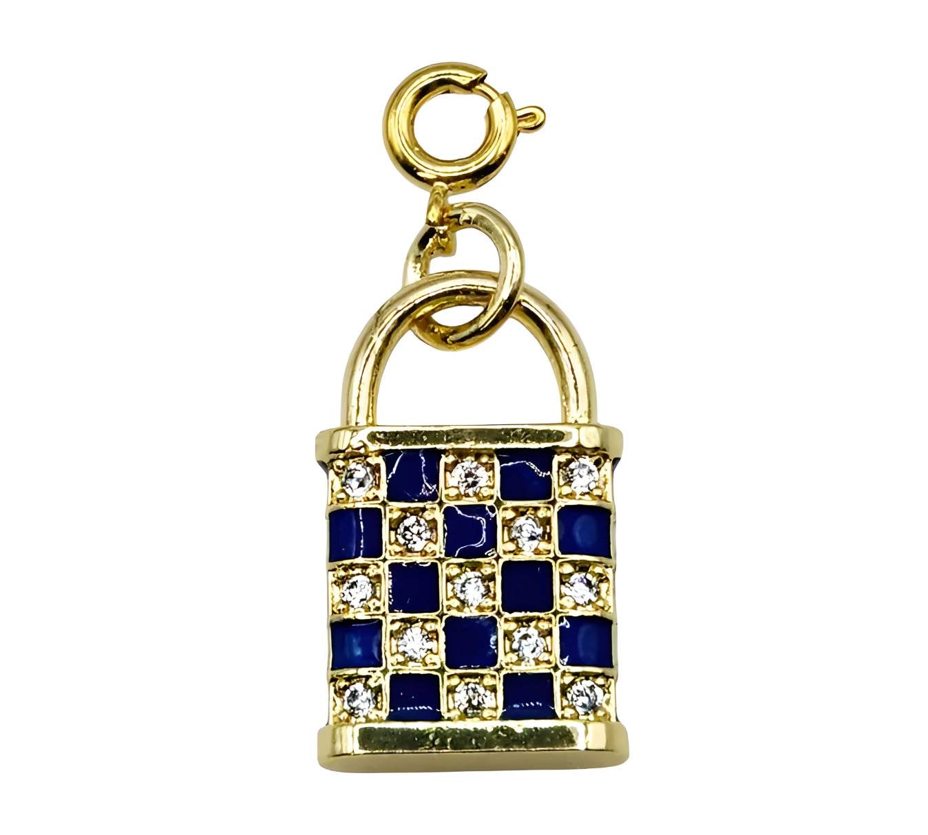 Blue Bag Charm