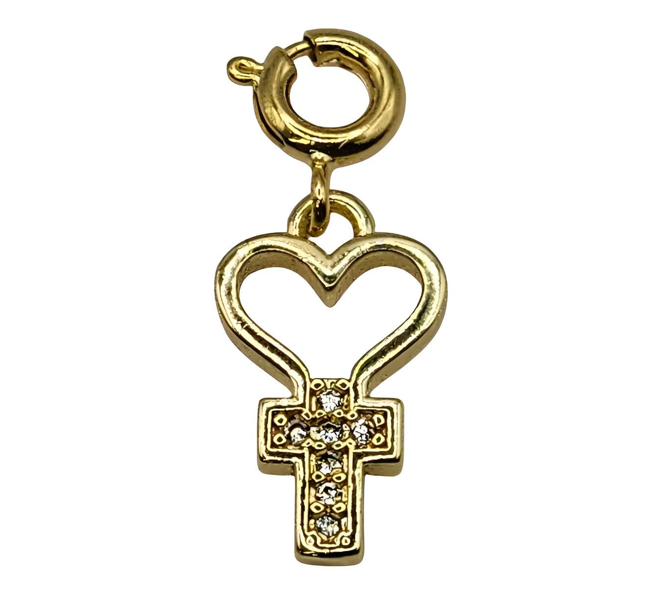 Heart & Faith Charm
