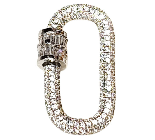 Charm Holder Silver