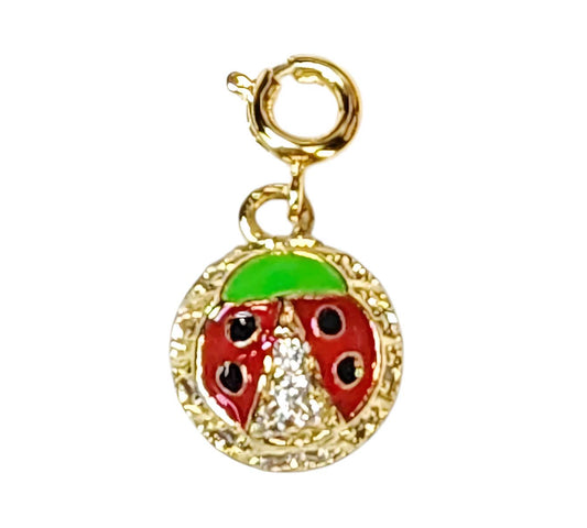 Lady bug charm
