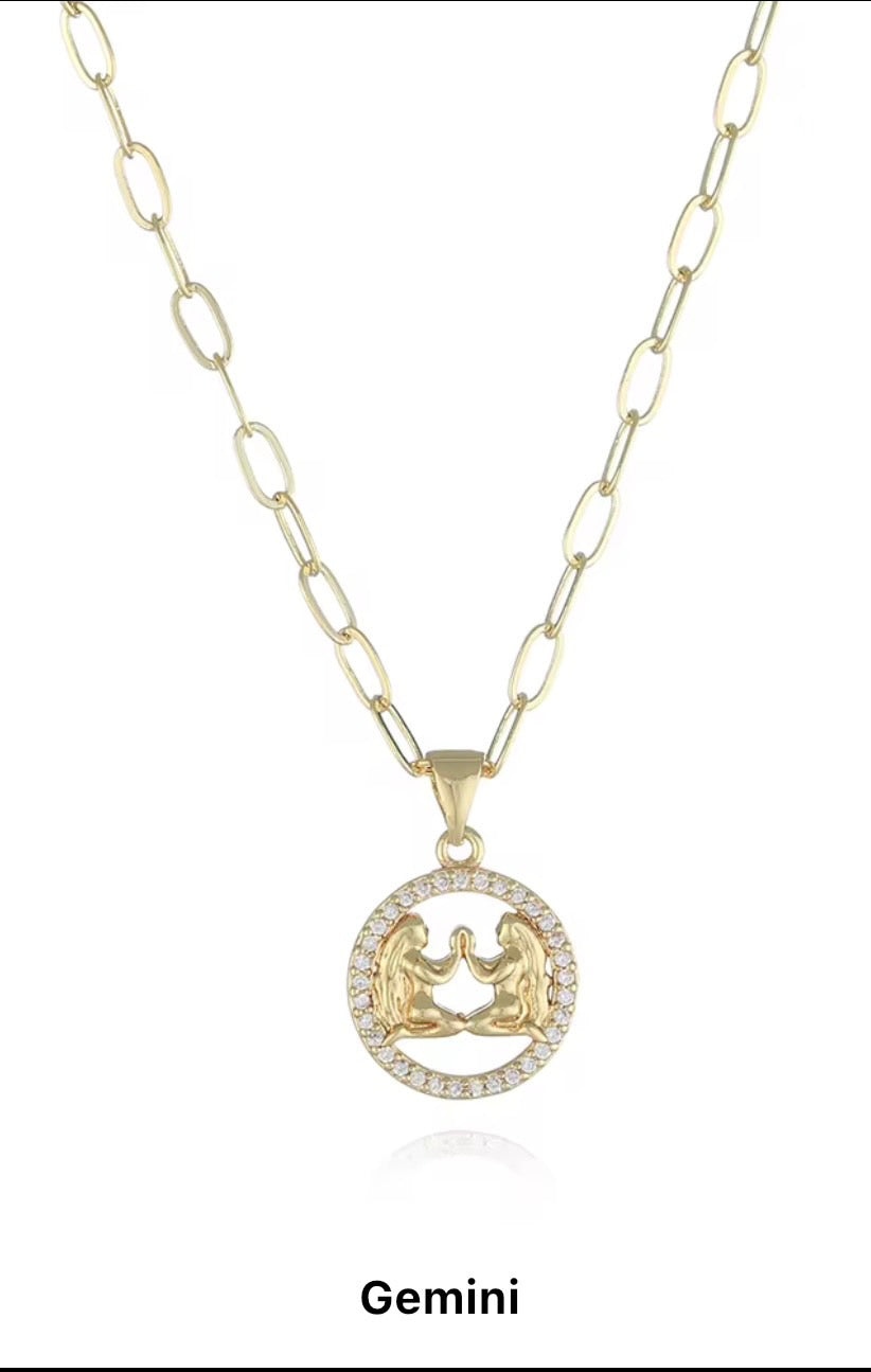Birth Month Choker Necklace