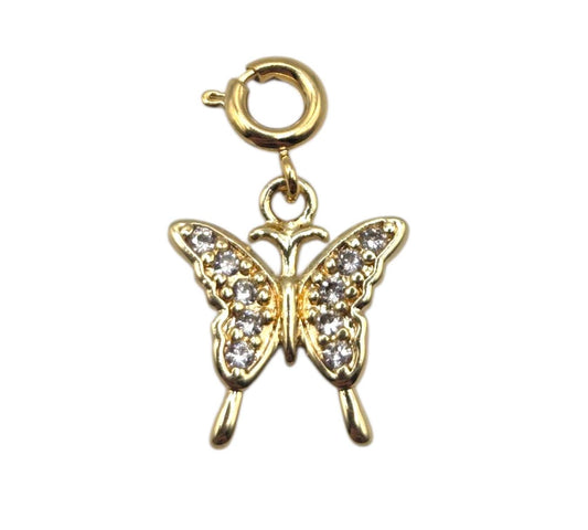 Gilded Flutter Charm