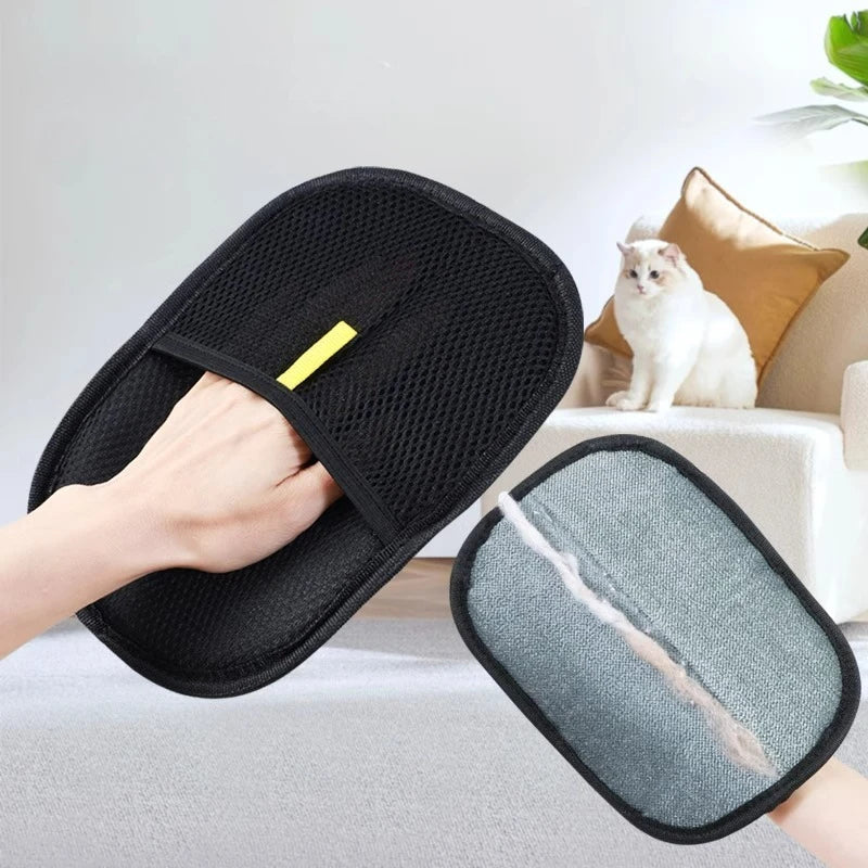Pet Hair Remover Portable Dehairing Gloves