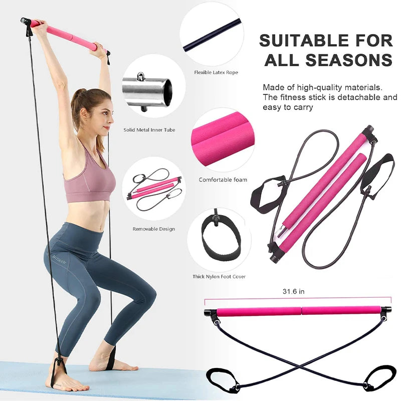 All-in-One Pilates Fitness Bar