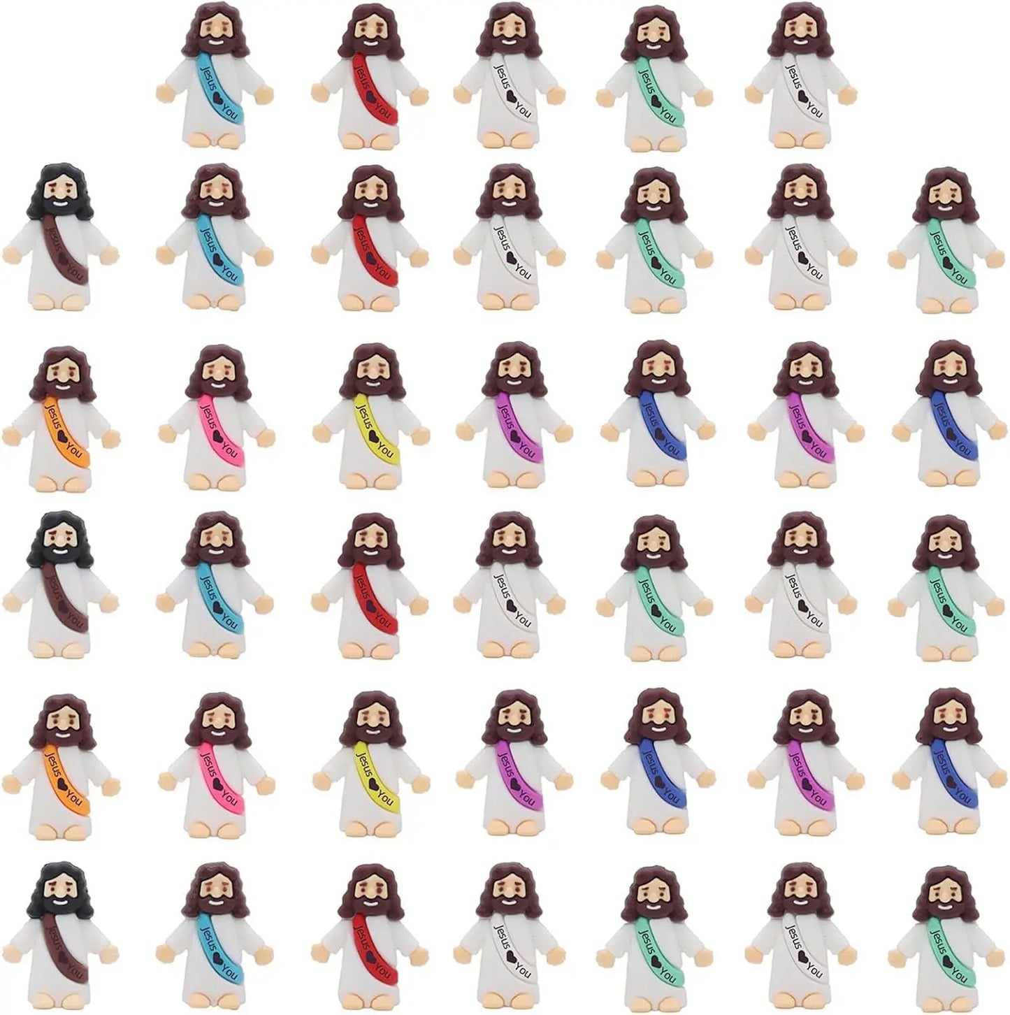 Mini Jesus “Loves You” Figures