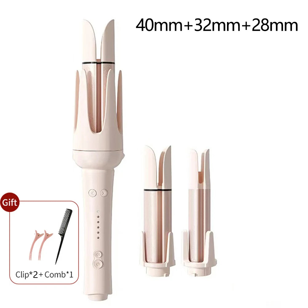 Automatic Ceramic Hair Curler – 40mm Large Waves