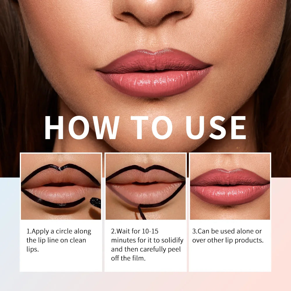 Waterproof Peel-Off Lip Liner Tint