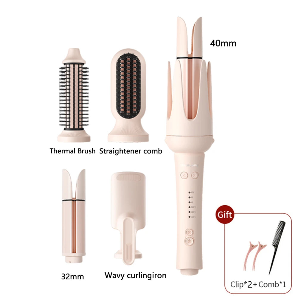 Automatic Ceramic Hair Curler – 40mm Large Waves