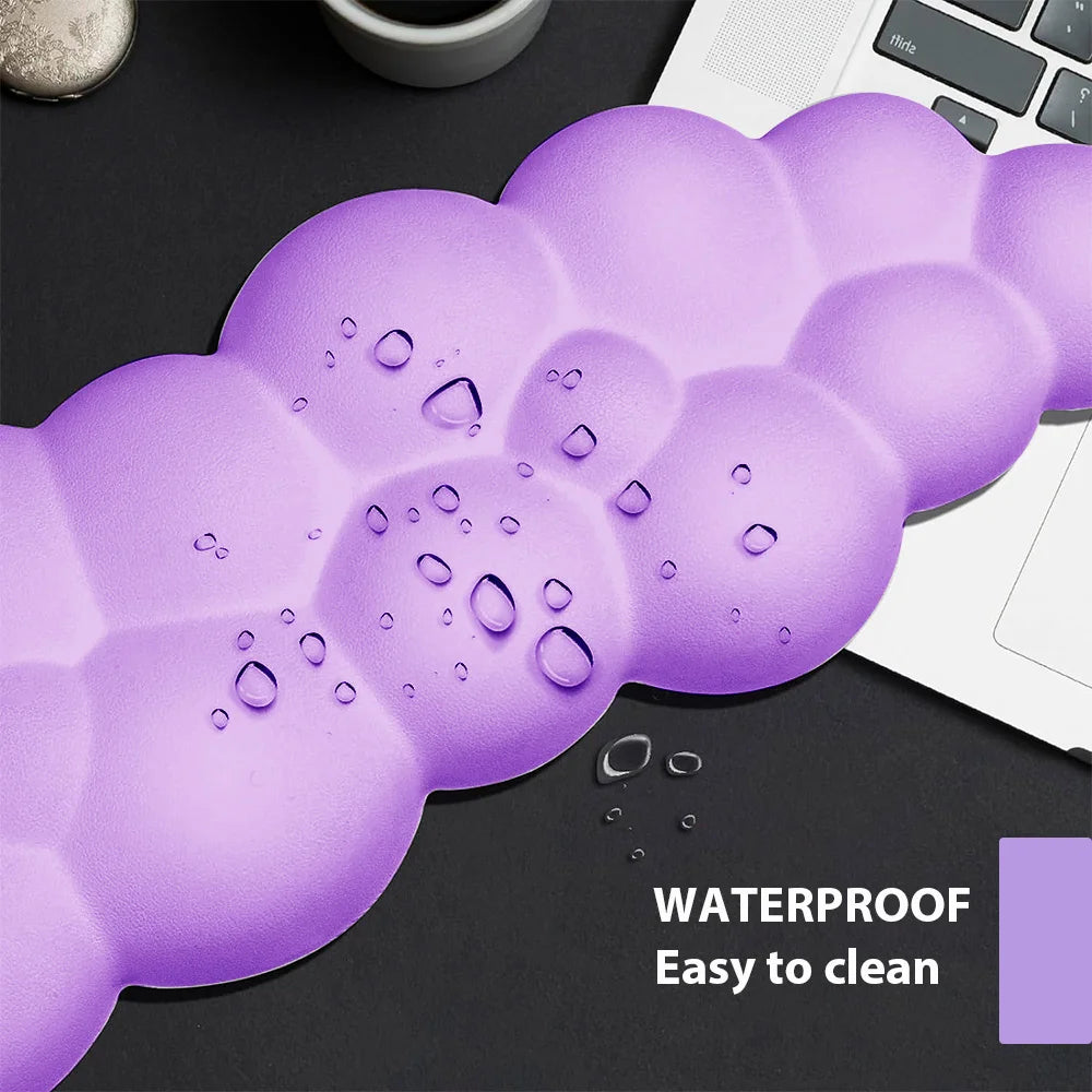 Ergonomic Cloud Wrist Rest Mouse Pad & Keyboard Support