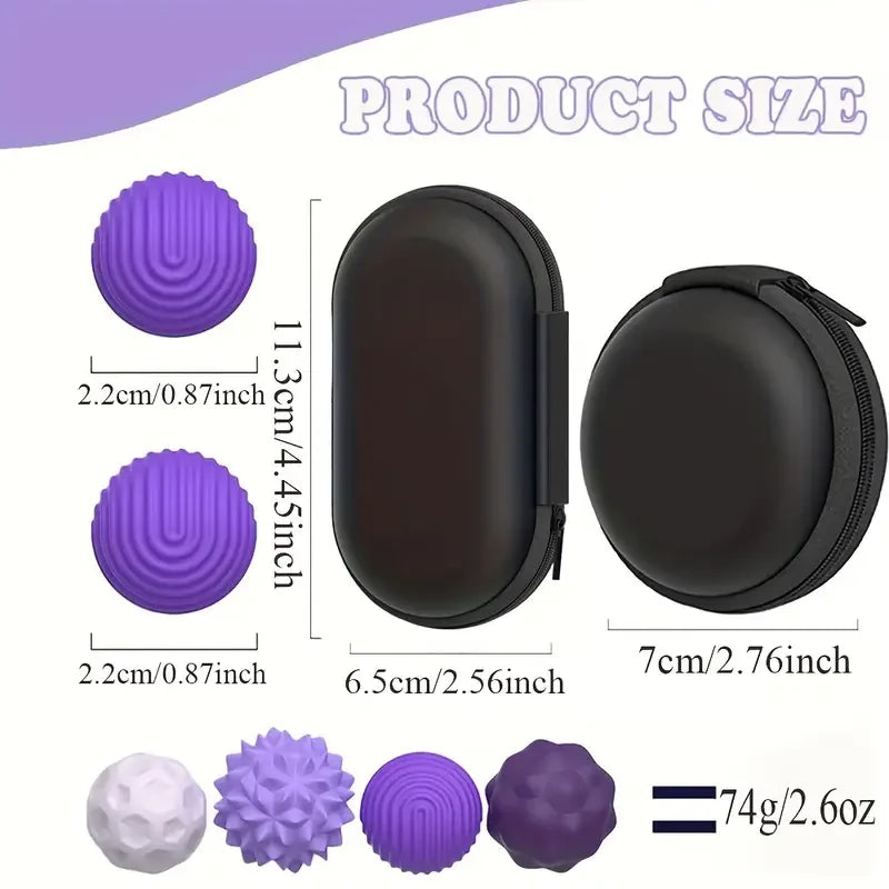 Silicone Magnetic Sensory Balls Fidget Toy