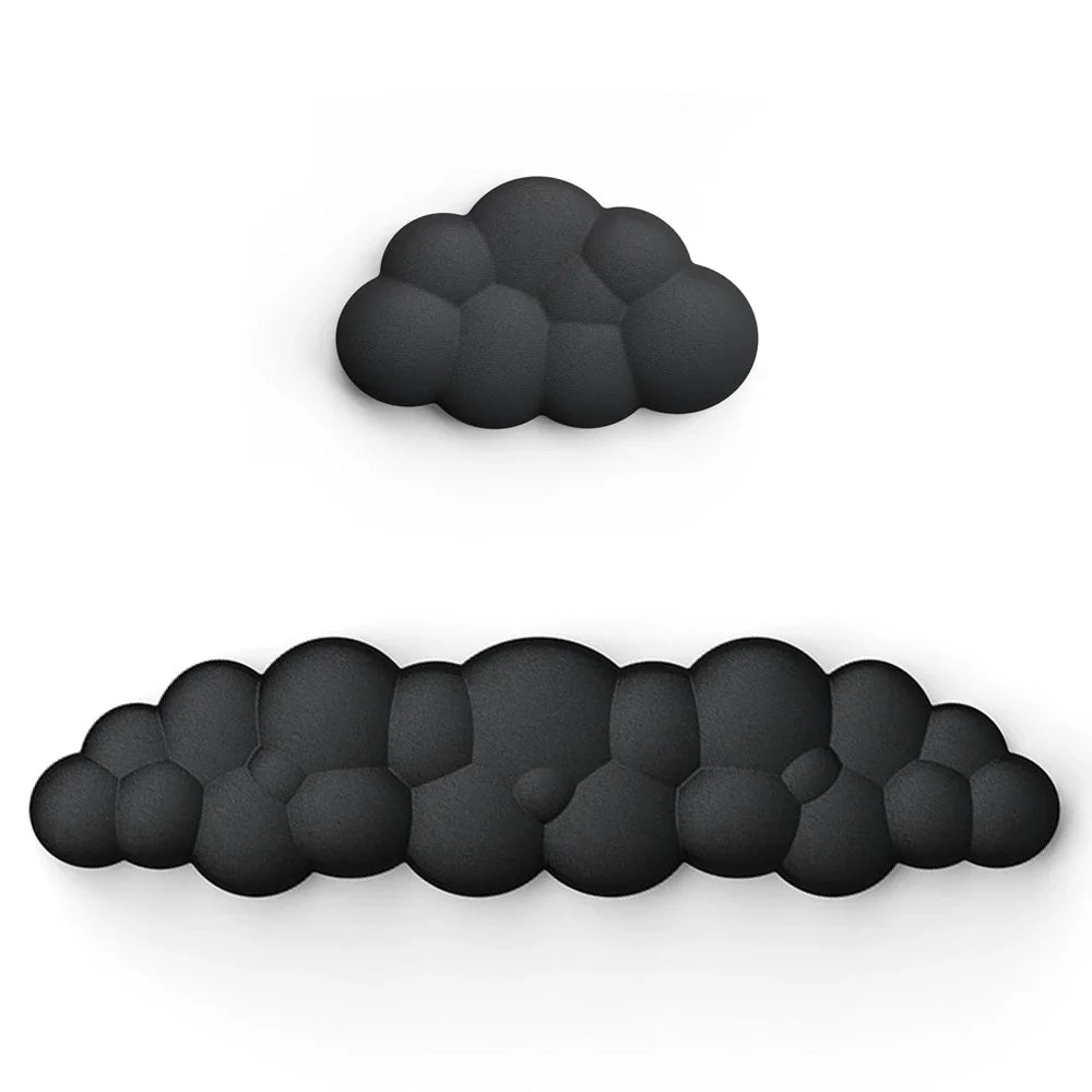 Ergonomic Cloud Wrist Rest Mouse Pad & Keyboard Support