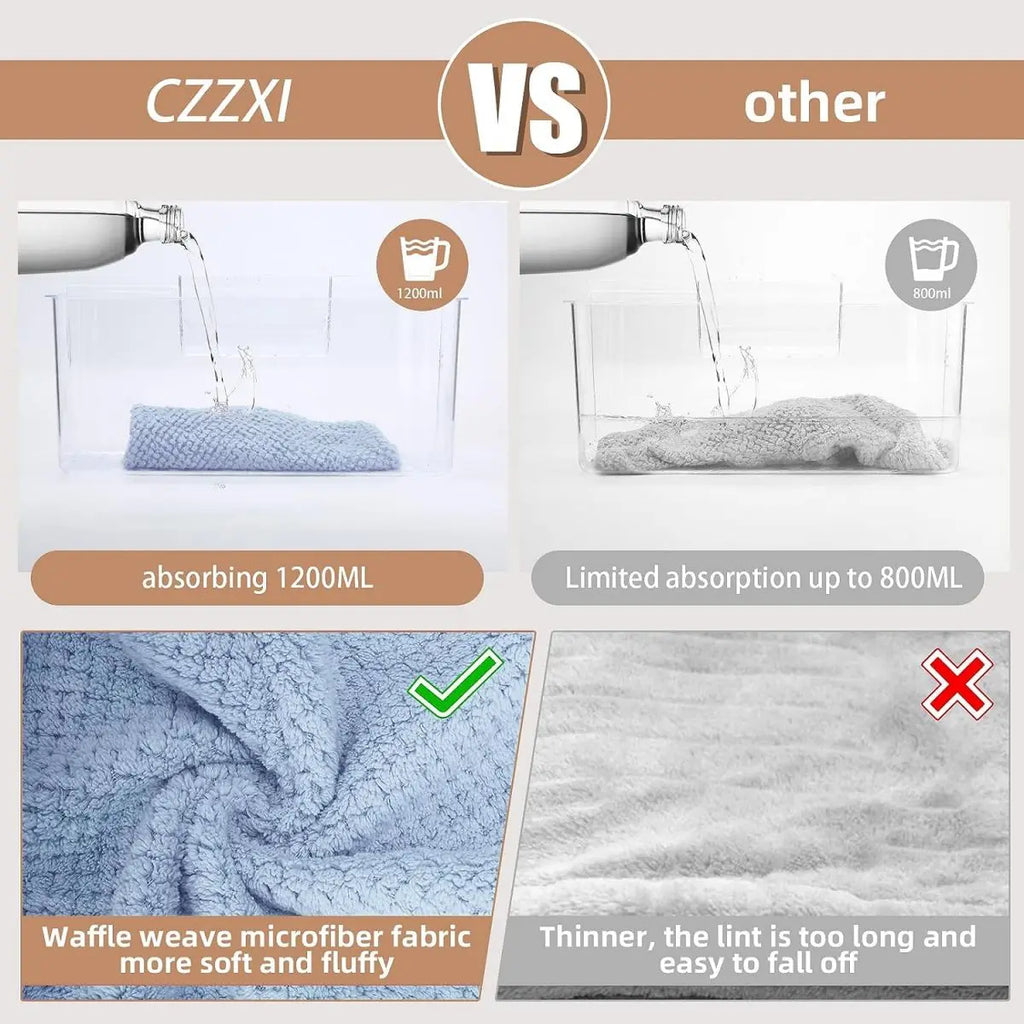 Textured Hair Towel Wrap