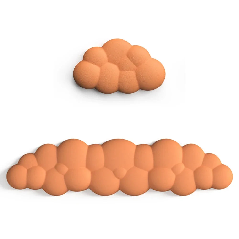 Ergonomic Cloud Wrist Rest Mouse Pad & Keyboard Support
