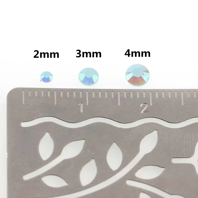 28 grid 3/4/5mm mixed color Jelly/resin drill rhinestone set DIY