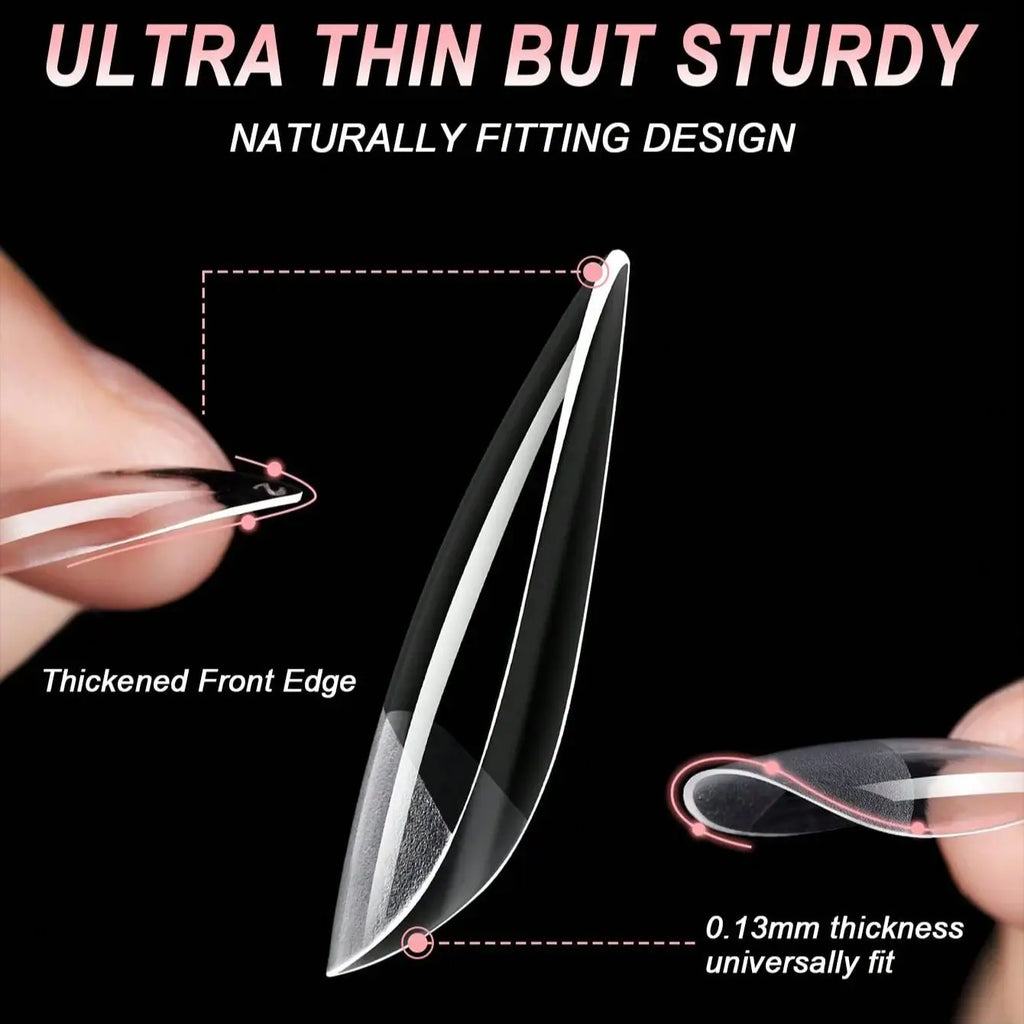 600PCS Full Cover Nail Tips