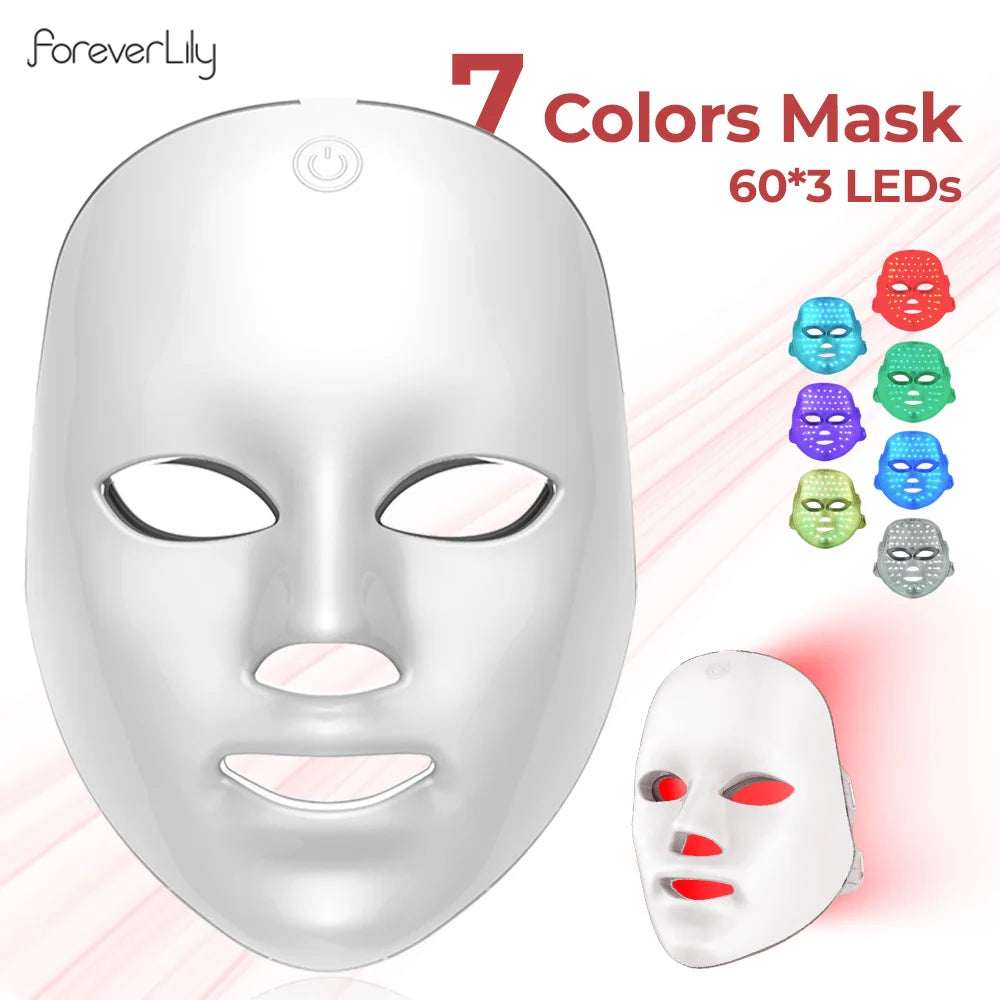 7-Color LED Facial Mask