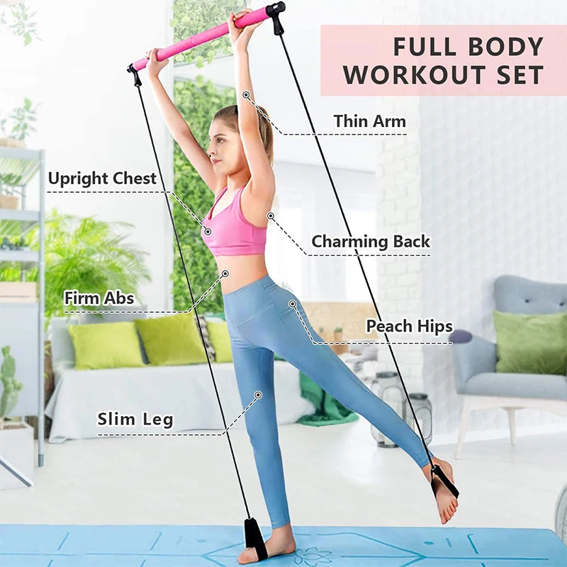 All-in-One Pilates Fitness Bar