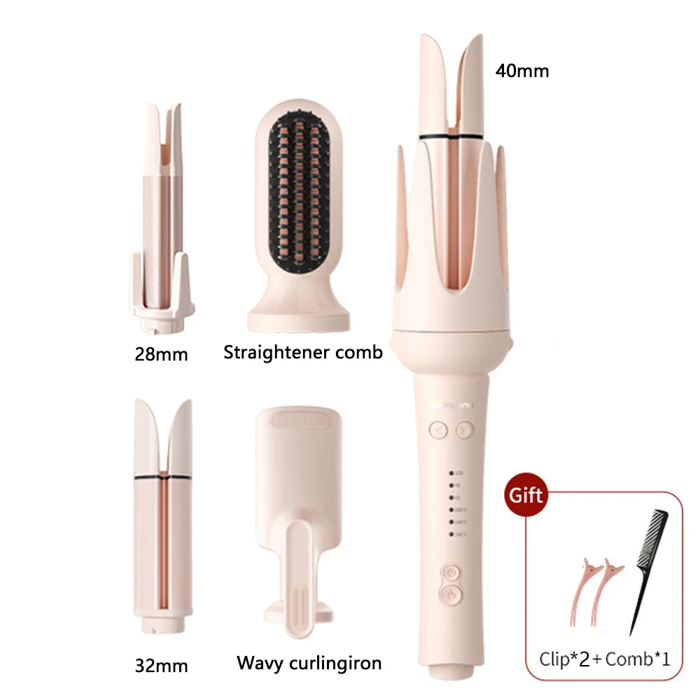 Automatic Ceramic Hair Curler – 40mm Large Waves