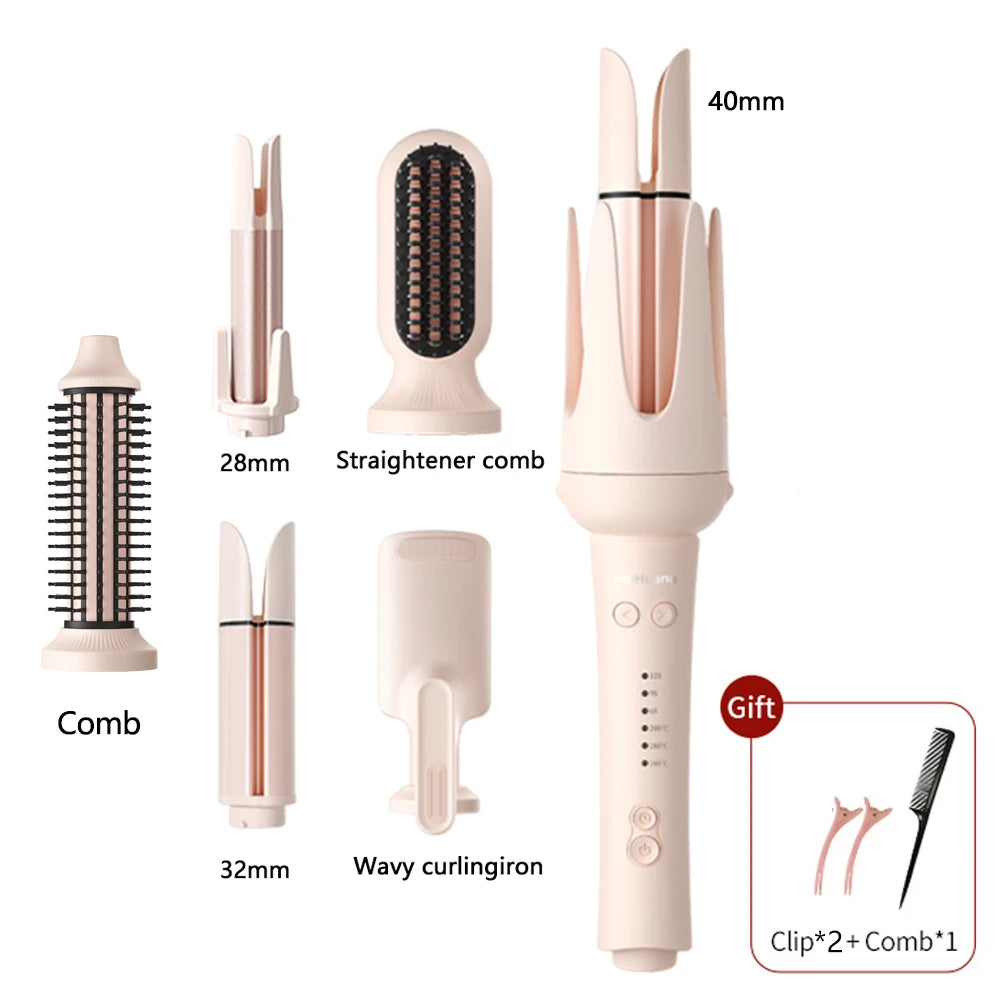 Automatic Ceramic Hair Curler – 40mm Large Waves