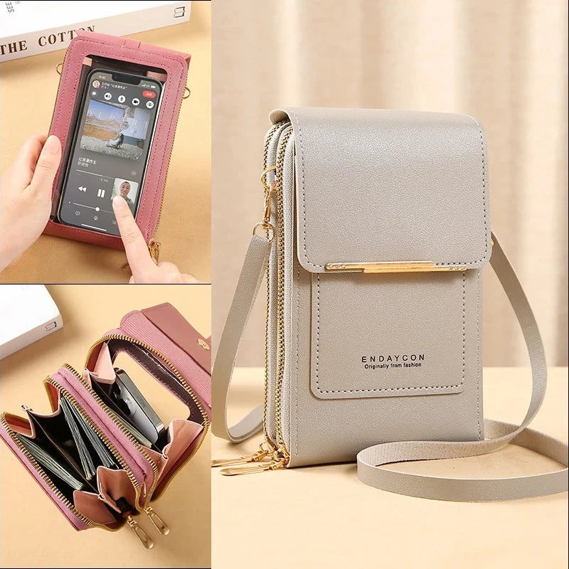 Touchscreen Phone Crossbody Bag
